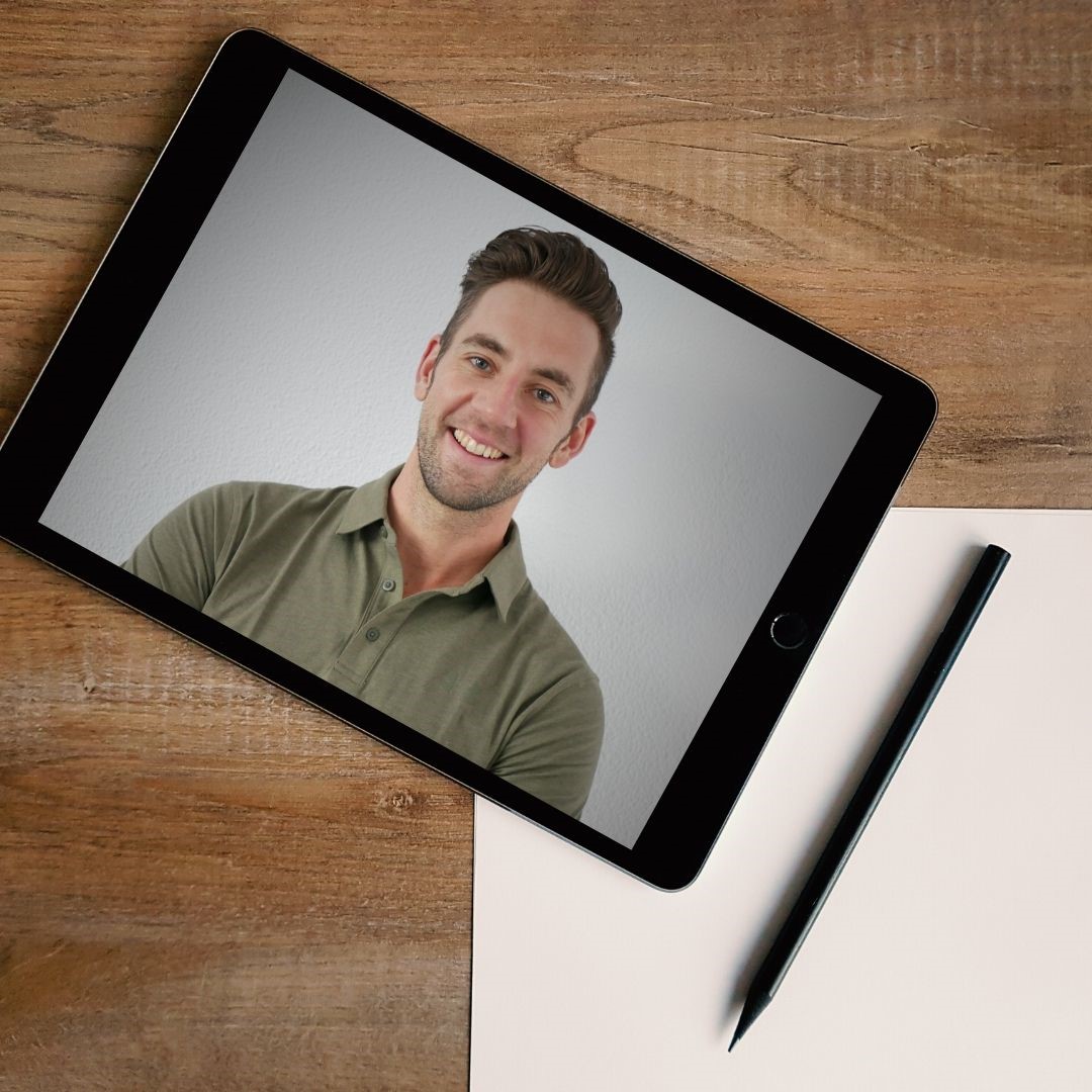 Foto mockup voor website Ipad